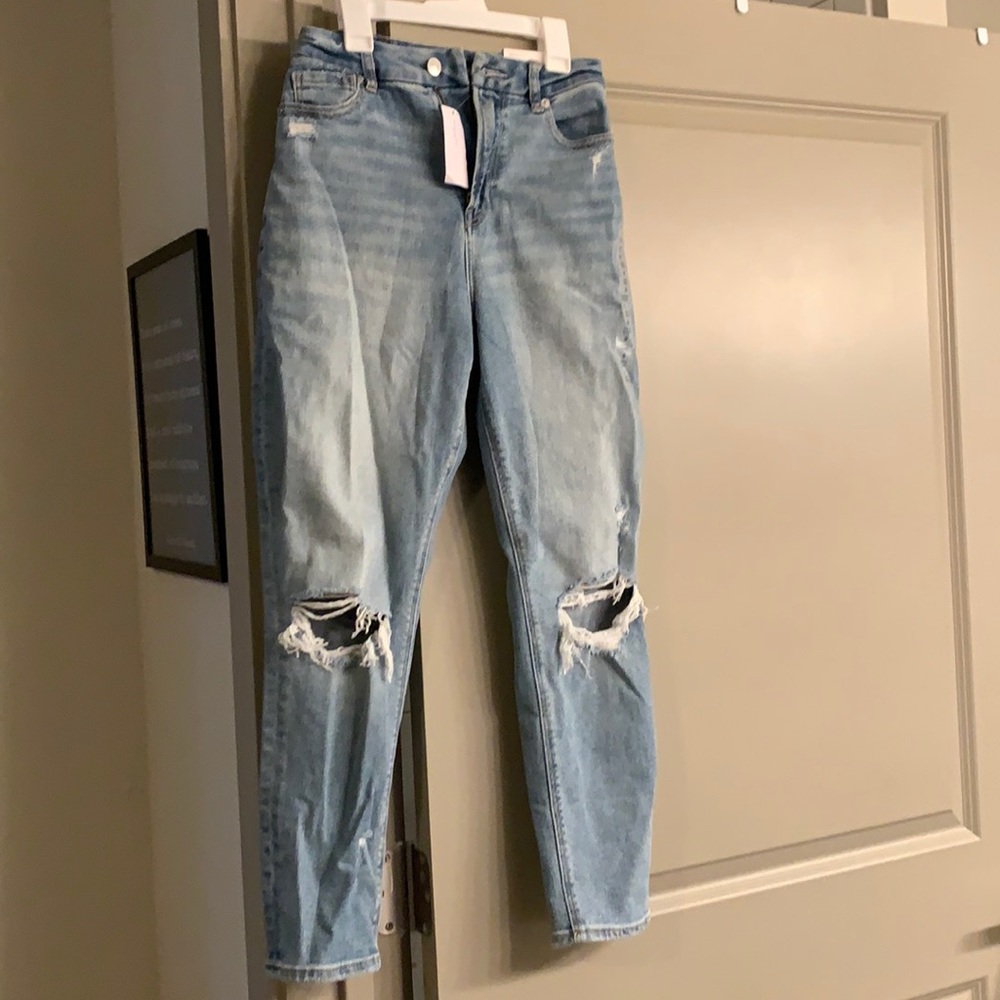 AE curvy mom jean stretch